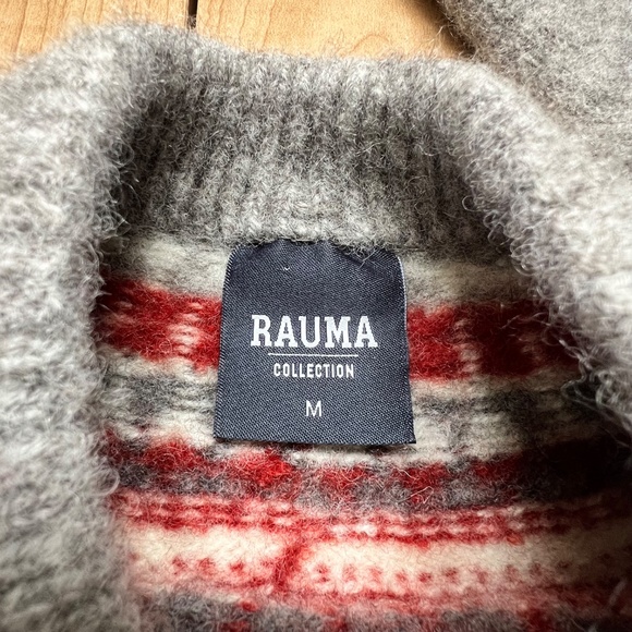 Rauma Collection 100% Norwegian Wool Argile Sweater Unisex M Nordic Scandi Party - Picture 2 of 13